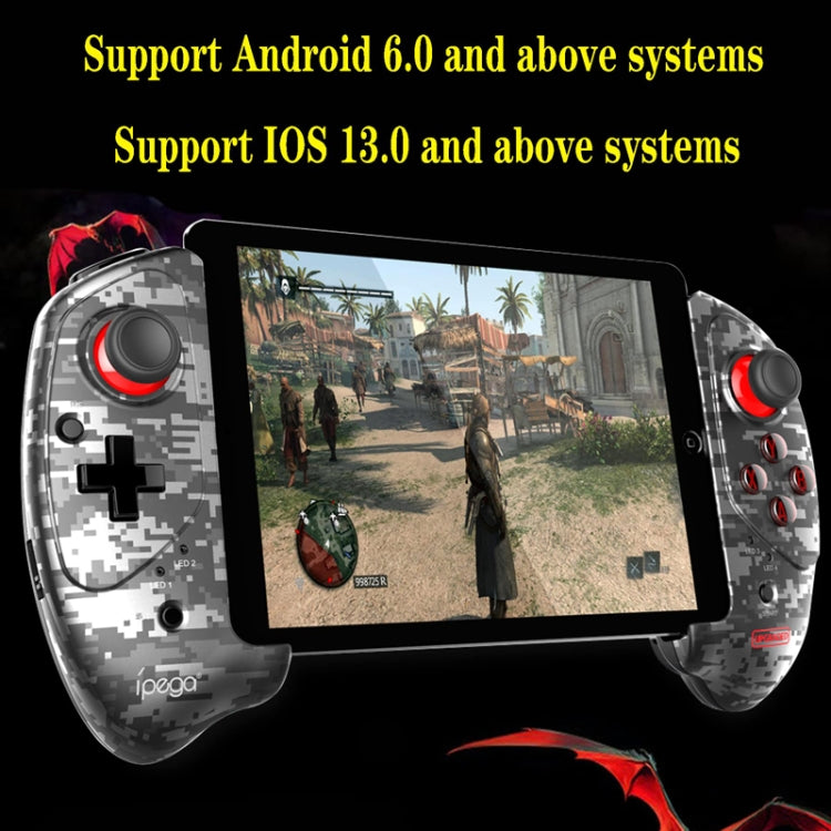 IPEGA PG-9083 Phone Tablet Bluetooth Wireless Stretch Gamepad For Android / IOS / PS3 / Switch(A Camouflage) - Gamepads by IPEGA | Online Shopping UK | buy2fix