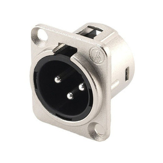 SPM-21 3 Pin XLR Socket Vertical XLR Male Socket Mic Male Female Connector - Audio Adapter by buy2fix | Online Shopping UK | buy2fix