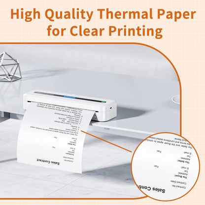 Phomemo 2rolls /Box Letter Writing Quick-Drying Thermal Paper 10-Year Long-Lasting For M832 / M833 / M834 / M835 Printer - Printer Accessories by buy2fix | Online Shopping UK | buy2fix