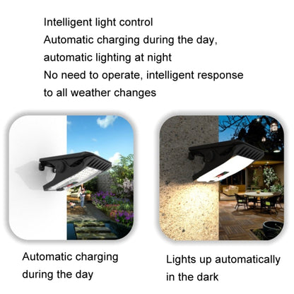 Solar Outdoor Clip Light LED Courtyard Garden Lamp Human Induction Wall Light Emergency Light, Style: Remote Control Model - Solar Lights by buy2fix | Online Shopping UK | buy2fix