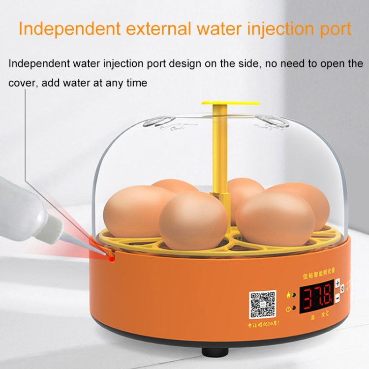 6-Eggs Small Household Experimental Children Smart Chicken Incubators, Spec: Automatic EU Plug - Incubators by buy2fix | Online Shopping UK | buy2fix