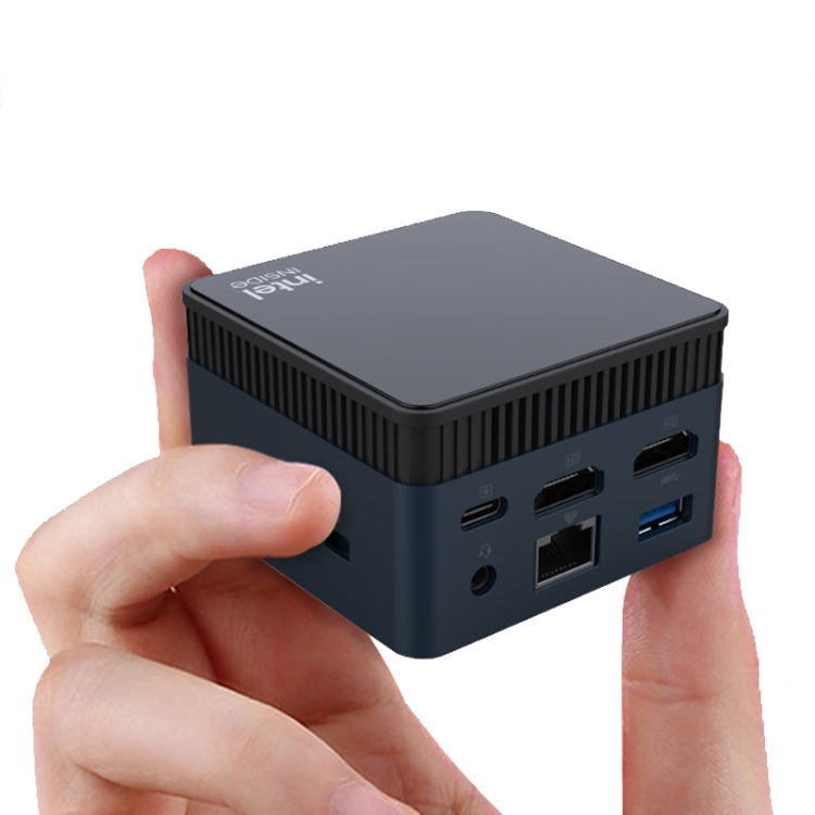 N100/DDR5 12th AlderLake-N100 Dual 4K60Hz Office And Home Mini PC, Spec: 12G+128G /UK Plug - Windows Mini PCs by buy2fix | Online Shopping UK | buy2fix