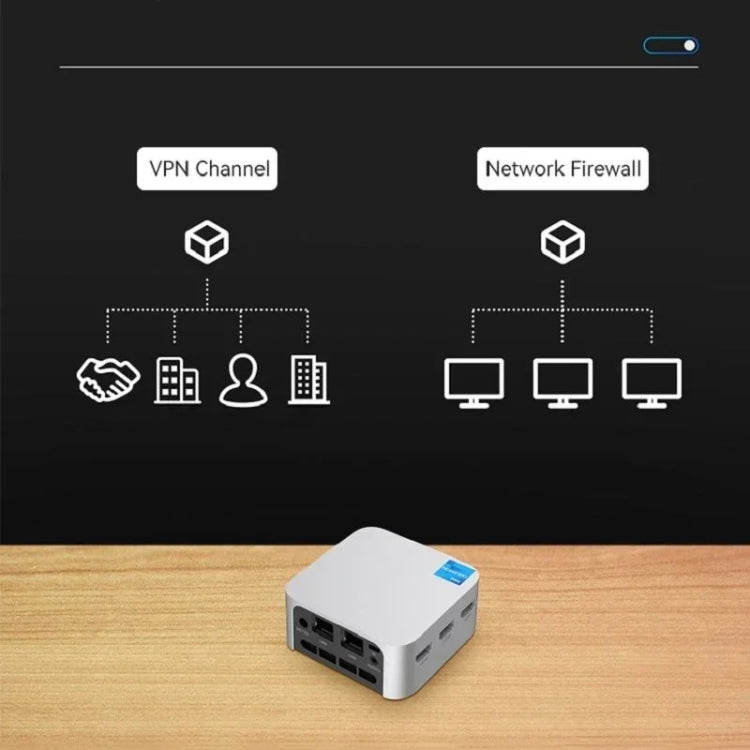 T8Plus Alder Lake-N100 4K Dual Band WIFI Bluetooth Office Game Portable Mini PC, Spec: 8G 512G EU Plug - Windows Mini PCs by buy2fix | Online Shopping UK | buy2fix