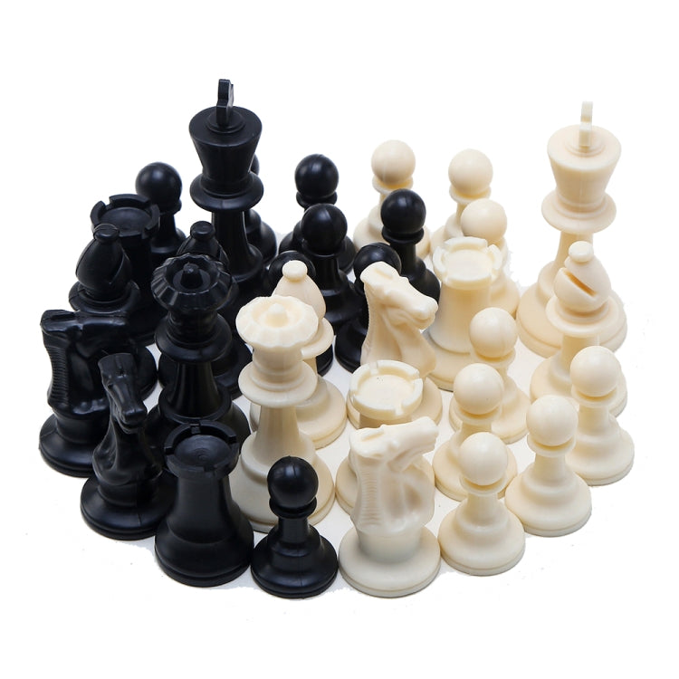 32pcs /Set Plastic Chess Pieces Without Chess Board(King Height 95mm) - Table Games by buy2fix | Online Shopping UK | buy2fix