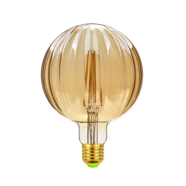 E27 Screw Port LED Vintage Light Shaped Decorative Illumination Bulb, Style: G125 Watermelon Gold(220V 4W 2700K) - LED Blubs & Tubes by buy2fix | Online Shopping UK | buy2fix