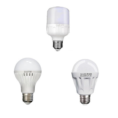 E27 LED Sound/Light Control Bulb Stair Corridor Human Body Sensor Light, Power: 7W(Premium) - LED Blubs & Tubes by buy2fix | Online Shopping UK | buy2fix