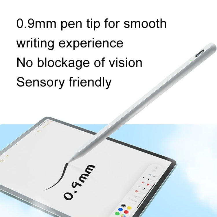 Fast Charge+Touch Switch+Bluetooth Function Anti-false Touch Capacitive Pen for iPad 2018 or Later(White) - Stylus Pen by buy2fix | Online Shopping UK | buy2fix