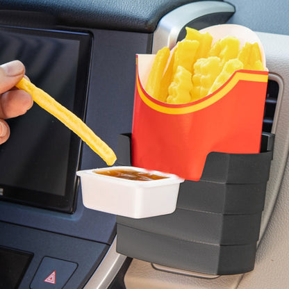 Car-Mounted French Fries Cup Holder Storage Box Multifunctional Trash Can, Model: SD-1019 - Stowing Tidying by buy2fix | Online Shopping UK | buy2fix