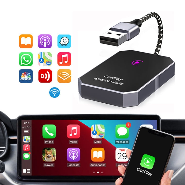 For IOS Car Carplay Box Wired to Wireless Bluetooth Adapter - Bluetooth Adapters by buy2fix | Online Shopping UK | buy2fix