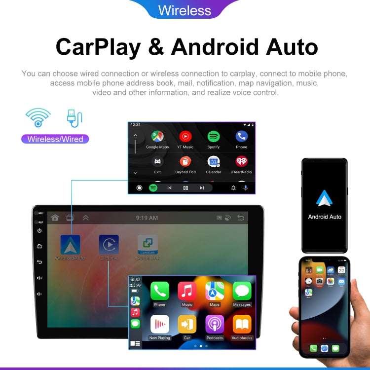 7 inch 6+128G Android Universal HD Large Screen Car Bluetooth Player Android GPS Navigation Integrated Machine(Standard) - Car MP3 & MP4 & MP5 by buy2fix | Online Shopping UK | buy2fix