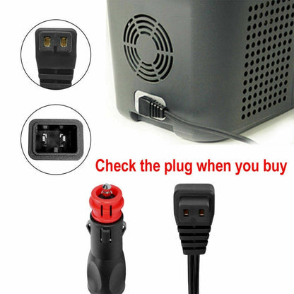 Car Mini Refrigerator Compressor Cigarette Lighter German Plug Power Cord(60SE0195) - Refrigerators by buy2fix | Online Shopping UK | buy2fix