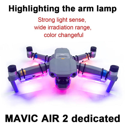 For DJI Mavic Air 2 Drone Arm Lights Variable Color LED Lighting - Others by buy2fix | Online Shopping UK | buy2fix