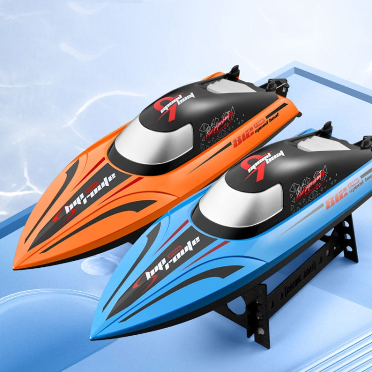 812 High-Speed RC Boat Large Horsepower Speedboat Long Endurance Waterproof Boys Water Toy Dual Batteries(Blue) - RC Boats by buy2fix | Online Shopping UK | buy2fix