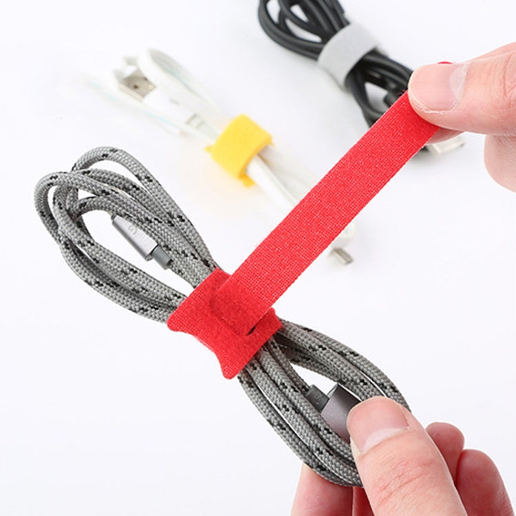 20pcs Nylon Fixed Packing Tying Strap Data Cable Storage Bundle, Model: 12 x 150mm Red - Cable Organizer by buy2fix | Online Shopping UK | buy2fix