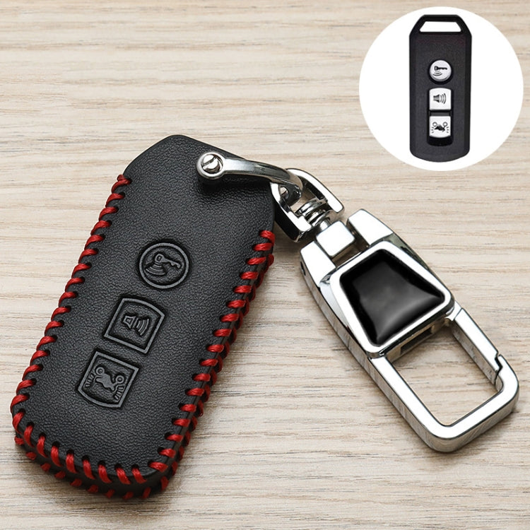 For Honda Motorcycle Key Cover Multifunctional Keychain Anti-lost Number Plate(A) - Car Key Cases by buy2fix | Online Shopping UK | buy2fix