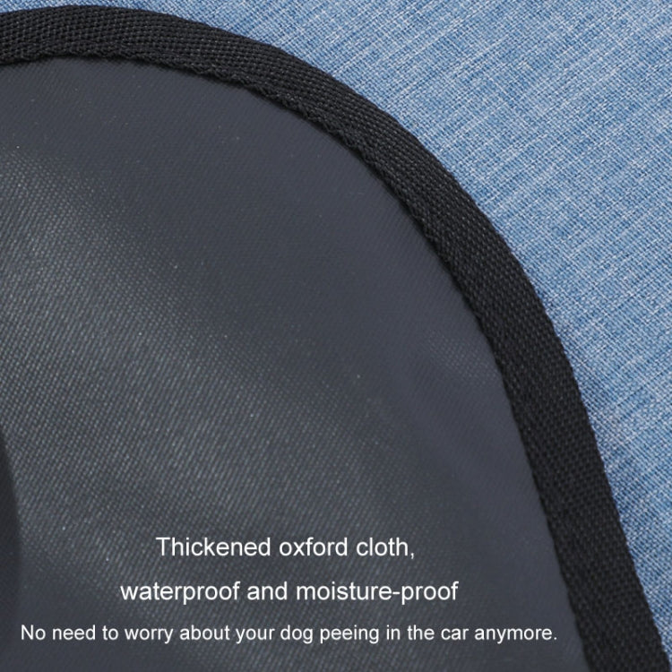 Pet Car Mats Waterproof Anti-Scratch Anti-Bite Dirt Resistant Car Pad(Blue) - Seat Accessories by buy2fix | Online Shopping UK | buy2fix
