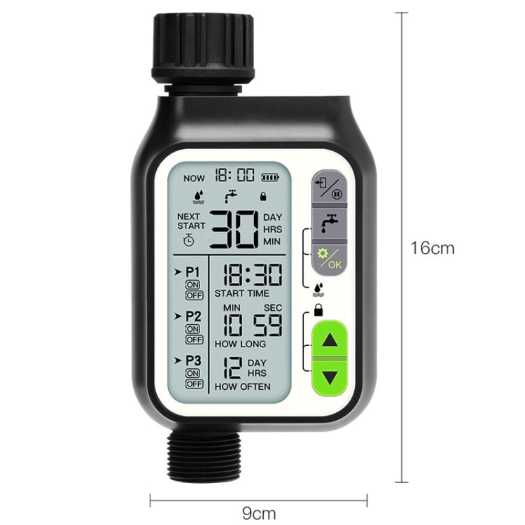 NADSTER Garden Screen Timed Automatic Rain Sensor Flower Waterer, Specification: Single Outlet - Watering & Irrigation by NADSTER | Online Shopping UK | buy2fix