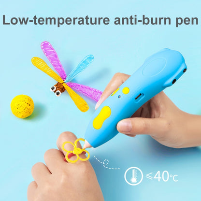 Infrared Sensing Low-temperature 3D Printing Pen Children DIY Graffiti Painting Pen(1000 mAh-Blue) - 3D Printer by buy2fix | Online Shopping UK | buy2fix