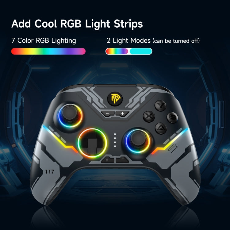 EasySMX X15 Hall Joystick Trigger RGB Wireless Gamepad(Mech) - Gamepads by EasySMX | Online Shopping UK | buy2fix