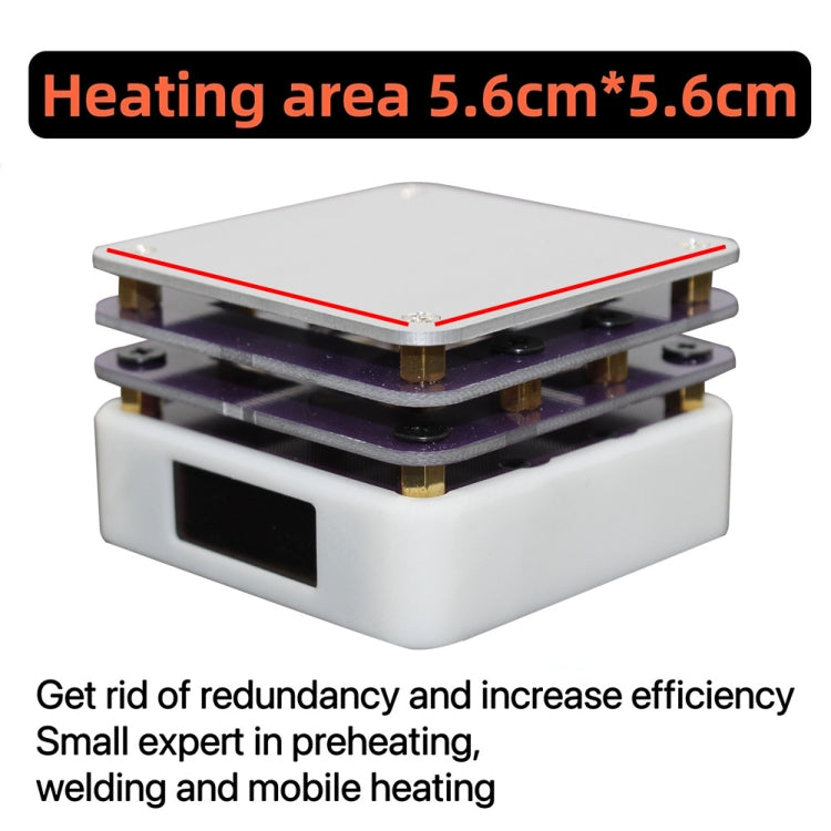 65W Welding Mini Constant Temperature Table LED Light Display, Model: With Stand + Clean Sponge - Electric Soldering Iron by buy2fix | Online Shopping UK | buy2fix