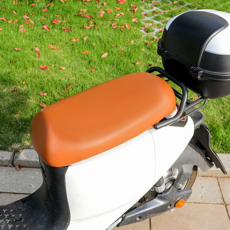 Electric Vehicle Universal Waterproof Sun Protection Seat Cover For All Seasons, Color: Light Brown(S) - Seat Covers by buy2fix | Online Shopping UK | buy2fix