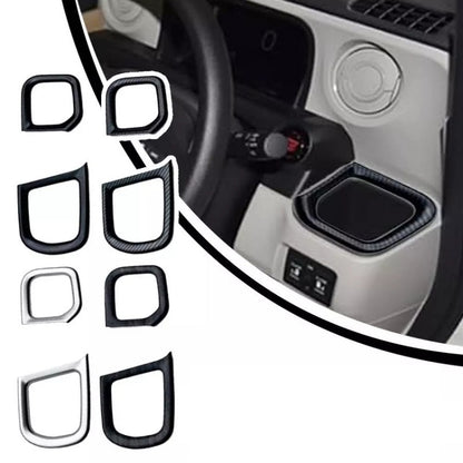 For Honda 2023 N-box JF5/JF6 Right-hand Drive Cup Holder Decorative Frame Patch(Carbon Fiber) - Car Interior Mouldings by buy2fix | Online Shopping UK | buy2fix