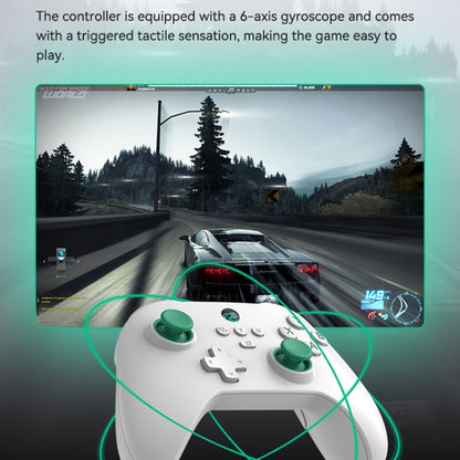 Z03 Wireless Bluetooth Game Controller For Switch / IOS / Android / PC / PS3 / PS4, Spec: Star White+Bracket - Gamepads by buy2fix | Online Shopping UK | buy2fix