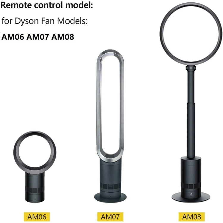 For Dyson Humidifier Fan Universal Remote Control Replacement Parts - For Dyson Accessories by buy2fix | Online Shopping UK | buy2fix