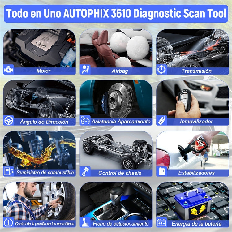 AUTOPHIX 3610 Bluetooth Car Full System Diagnostic Scanner For VW / AUDI / SKODA / SEAT - Code Readers & Scan Tools by AUTOPHIX | Online Shopping UK | buy2fix