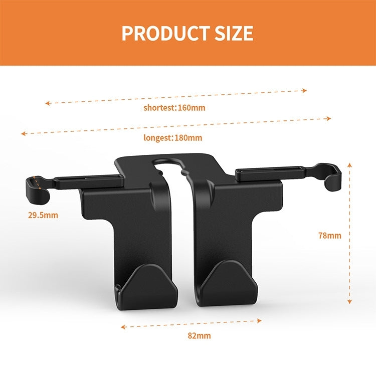 2pcs Car Decorative Hook Mobile Phone Holder(A-3) - Auto Fastener & Clips by buy2fix | Online Shopping UK | buy2fix