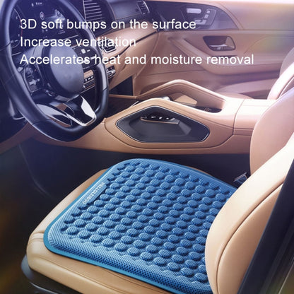 HELLOLEIBOO Car Gel Ice Cushion Four Seasons Universal Breathable Seat Cushion, Color: Double Layer Blue - Seat Accessories by HELLOLEIBOO | Online Shopping UK | buy2fix