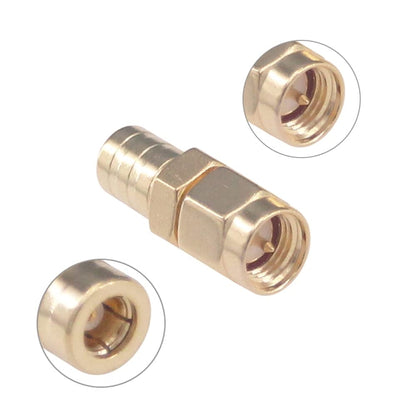 SMA Male to SMB Female Antenna Adaptor RF Coaxial Connector - Connectors by buy2fix | Online Shopping UK | buy2fix