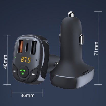 36W Car Bluetooth MP3 Player FM Transmitter Multifunctional Car Charger, Model: S-15PD - Bluetooth Car Kits by buy2fix | Online Shopping UK | buy2fix