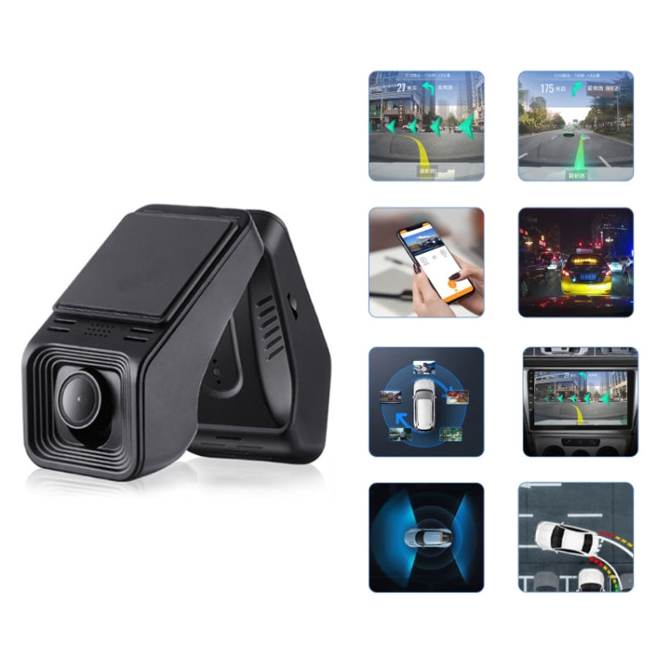 Android ADAS HD Night Vision 1080P USB Driving Recorder, Model: Single Lens WIFI Version(No Card) - Car DVRs by buy2fix | Online Shopping UK | buy2fix