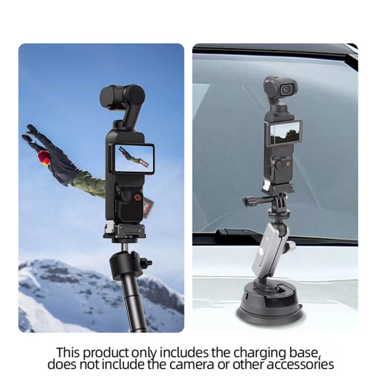 For DJI OSMO Pocket 3 Camera Charging Base Quick Release Mount Adapter With 1/4 Inch Hole, Spec: Only Base - Mount & Holder by buy2fix | Online Shopping UK | buy2fix