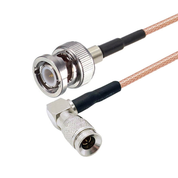 100cm CC4 Male Elbow To BNC Male Connector Cable RG179 Coaxial RF Cable - Connectors by buy2fix | Online Shopping UK | buy2fix