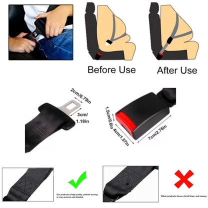 Car Seat Child Pregnant Woman Safety Belt Adjustable Extender, Length: EU/US Mini 26cm - Seat Belts & Padding by buy2fix | Online Shopping UK | buy2fix