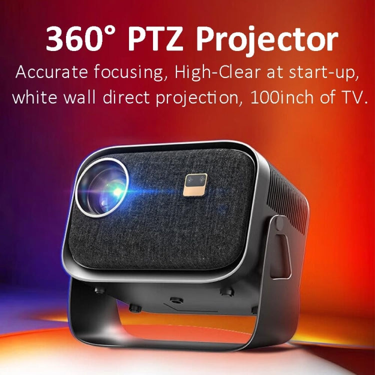 Android 4K HD Version Portable Mini Projector Smart Home Theater(US Plug) - Mini Projector by buy2fix | Online Shopping UK | buy2fix