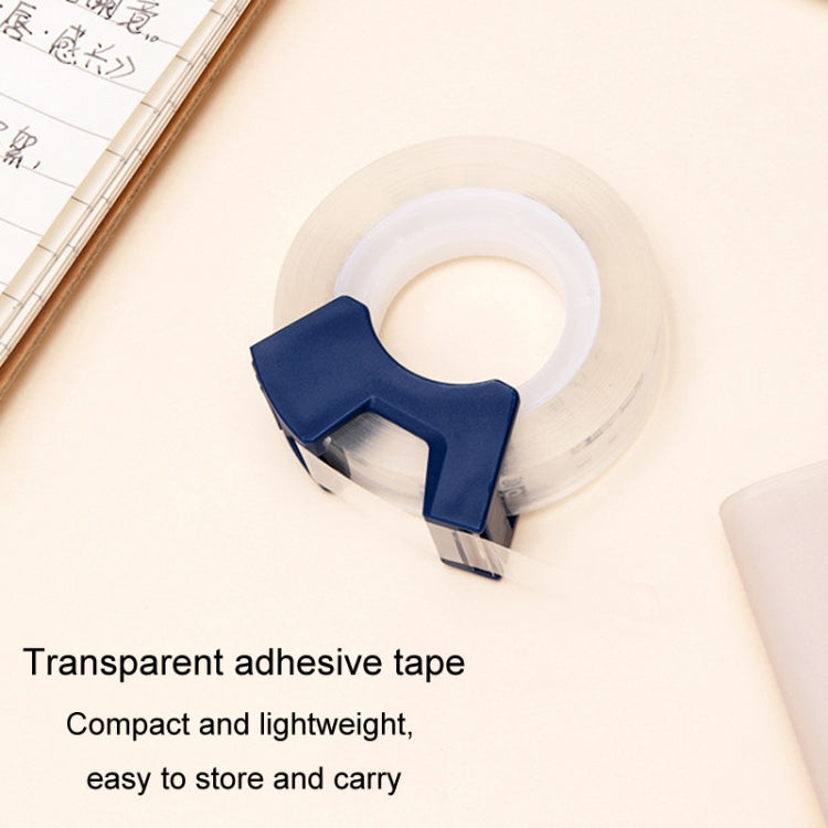 Deli Transparent Tape Student Stationery Office Correction Questions Sticky Typo Tape With Cutter - Tape & Solid glue by Deli | Online Shopping UK | buy2fix