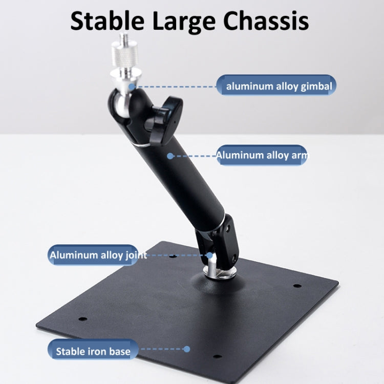 All-Metal Structure Projector Stand With Gimbal Supports 360-Degree Rotation - Other by buy2fix | Online Shopping UK | buy2fix