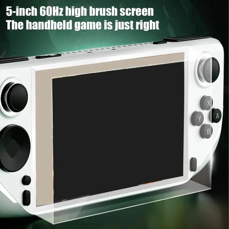 E6 Handheld Game Console 5 Inch IPS Screen Retro Gamebox  With 2 Handles 128GB(Black) - Pocket Console by buy2fix | Online Shopping UK | buy2fix