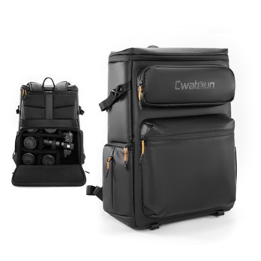 Cwatcun D141 Shoulder Drone Bag Large Capacity Multifunctional Waterproof Photography SLR Camera Bag(Black Extra Large) - Backpack by Cwatcun | Online Shopping UK | buy2fix