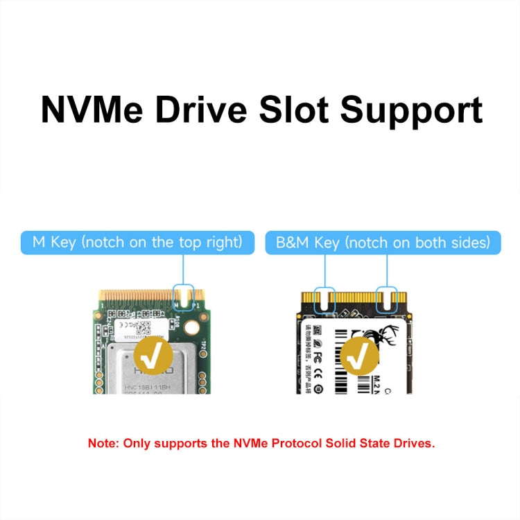 Waveshare For Raspberry Pi 5 PCIe To M.2 Adapter Board Support NVMe Protocol(27709) - Raspberry Pi Accessories by Waveshare | Online Shopping UK | buy2fix