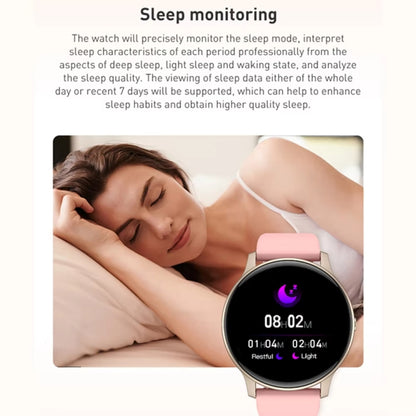 Bluetooth Talk Smartwatch Multi-Function Monitor Heart Rate / Blood Pressure / Blood Oxygen / Sleep(Pink) - Smart Watches by buy2fix | Online Shopping UK | buy2fix