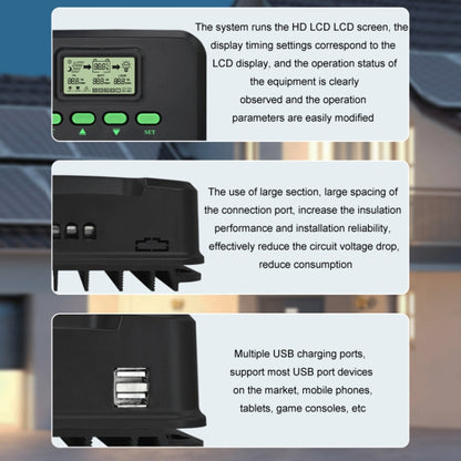 12V-24V 10A WIFI Remote MPPT Home Energy Storage Control System Solar Controller, Model: CM-D10 - Others by buy2fix | Online Shopping UK | buy2fix