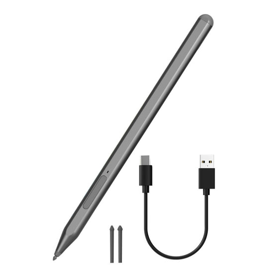 For Microsoft Surface Pro/Go/Laptop/Book Anti-Touch Handwriting Capacitive Pen(Gray) - Stylus Pen by buy2fix | Online Shopping UK | buy2fix