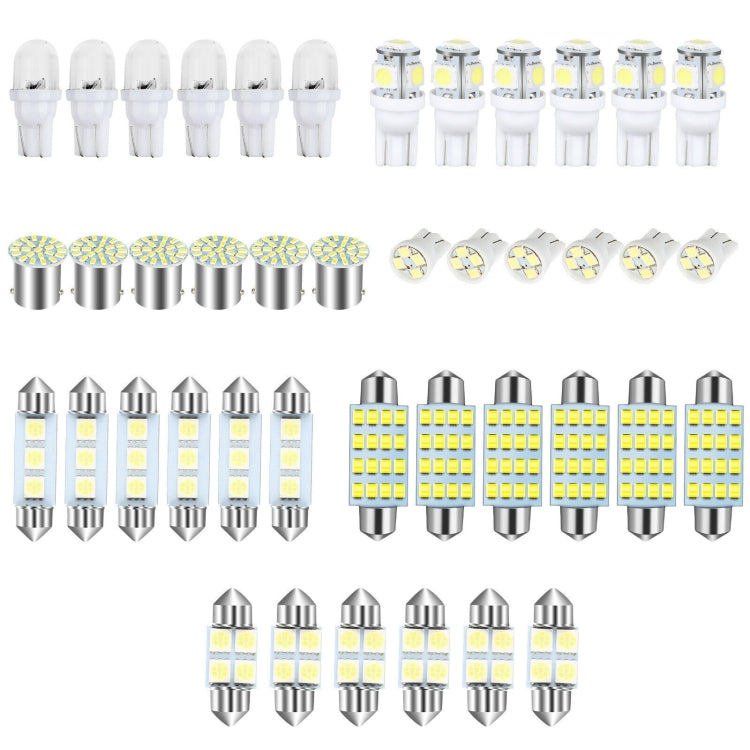 42pcs/Set Car Interior Reading LED Light Combination Set - Dome Lights by buy2fix | Online Shopping UK | buy2fix