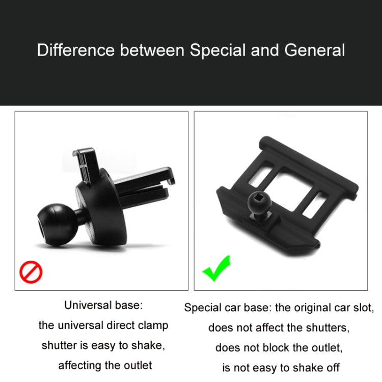 For Audi Car Mobile Phone Holder Mounting Base, Model: 06-15 Q7 - Special Car Holders by buy2fix | Online Shopping UK | buy2fix