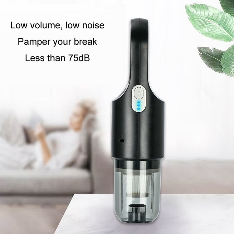 Wireless Car-mounted High-power Suction Handheld Vacuum Cleaner, Color: Black Two-speed Adjustment 11.1V - Vacuum Cleaner by buy2fix | Online Shopping UK | buy2fix