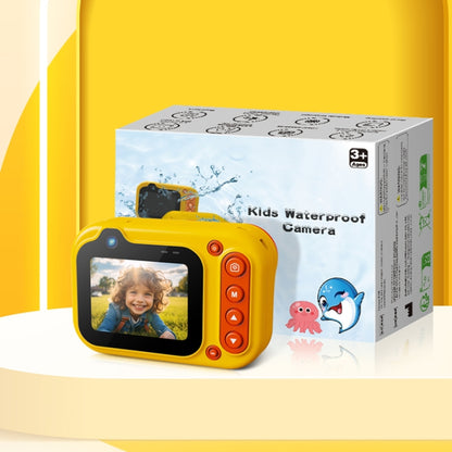 D60 3m Waterproof 2K HD 10X 2.4-inch Outdoor Photo Video Recording Children Mini Camera(Blue) - Children Cameras by buy2fix | Online Shopping UK | buy2fix